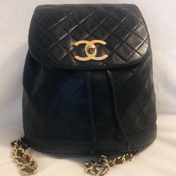 chanel classic backpack